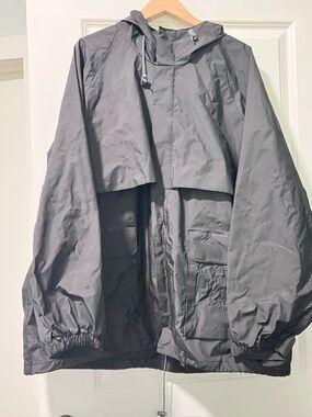 Red Ledge Adult Unisex Acadia Jacket Waterproof Size XXXL Black Zip Hook & Loop